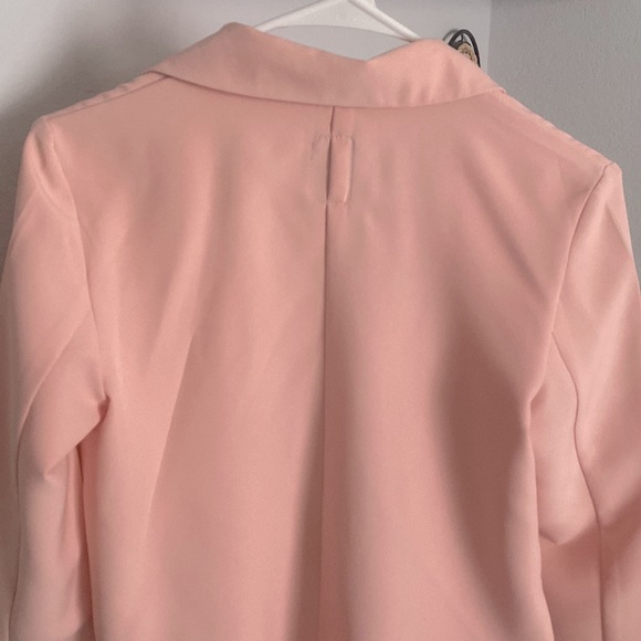 Pink long blazer - Picture 10 of 16